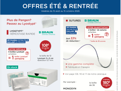 Promo du mois et offres sp�ciales | IPP Pharma