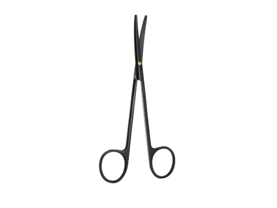CISEAUX JOSEPH - COURBE 14 CM - BLACK SPINE USTOMED
