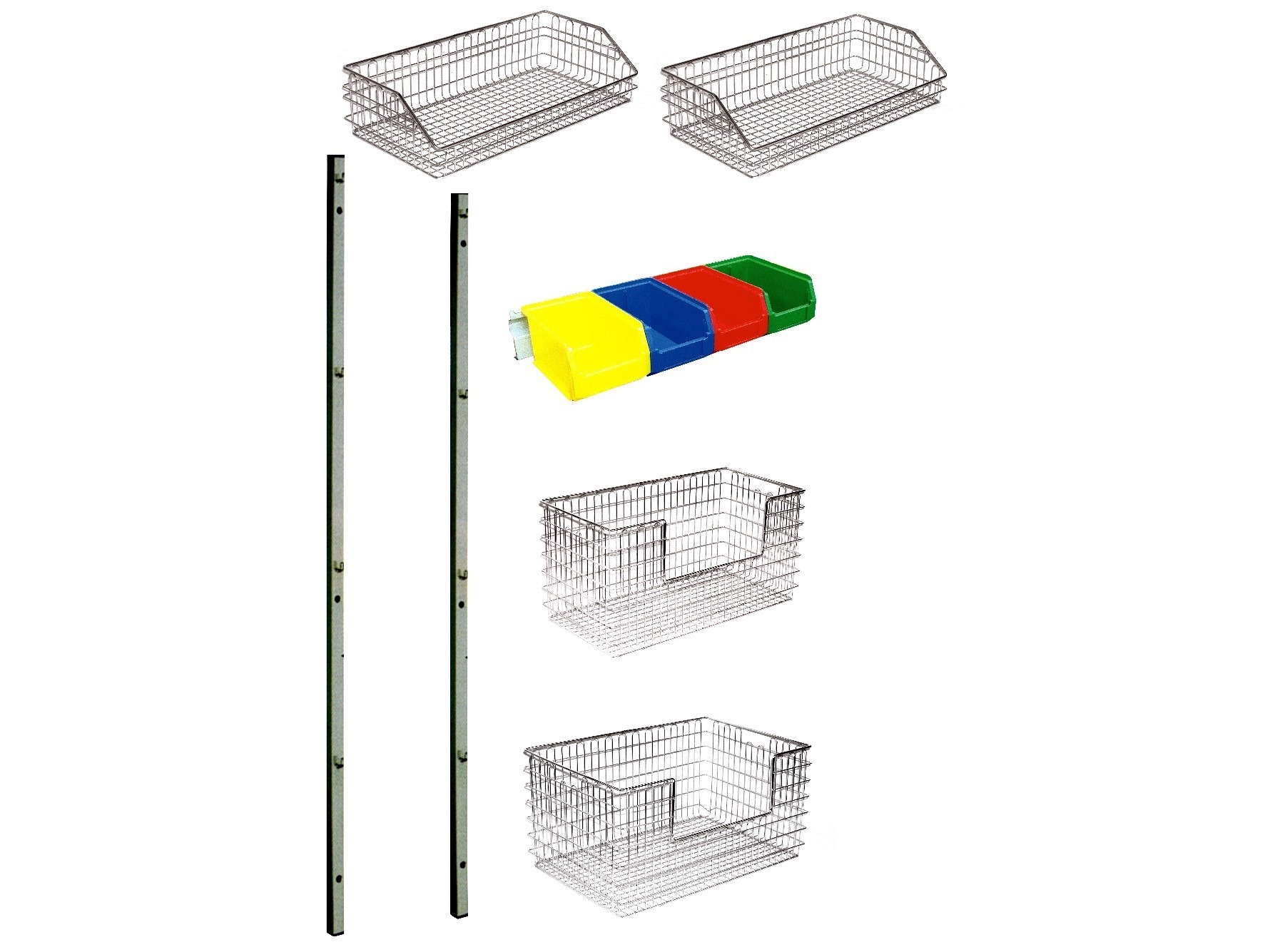 Rangements muraux fixes- Kit standard