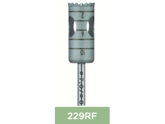 FRAISE - TREPAN 229RF COURT x1