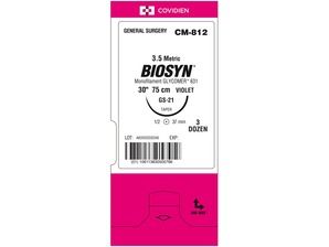 BIOSYN 3-0 3/8C 19 mm Précision Incolore