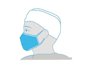 MASQUE  LASTIQUES X 300