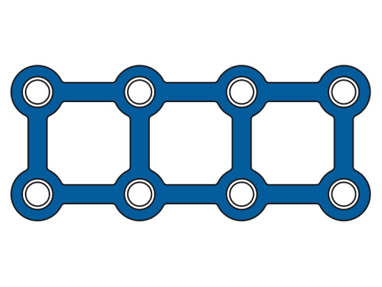Plaque ostosynthse en carr