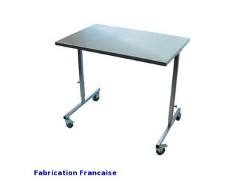 TABLE TRANSTHORACIQUE plateau sans rebord