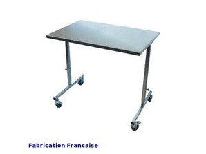 TABLE TRANSTHORACIQUE plateau sans rebord
