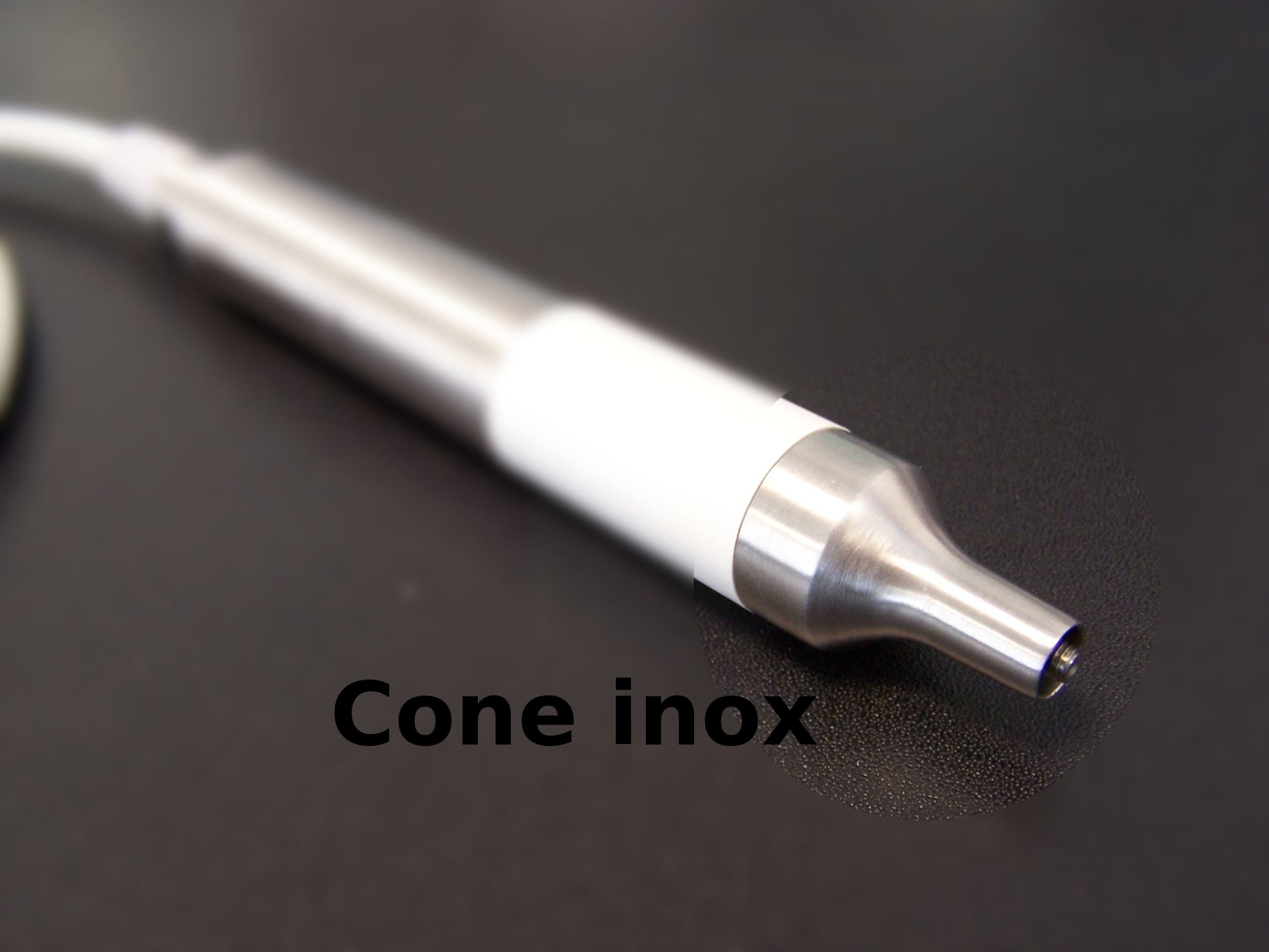 Piezosurgery touch cone inox pour piece a main