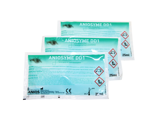 ANIOSYME Décontamination Dosettes de 25 ml x 50