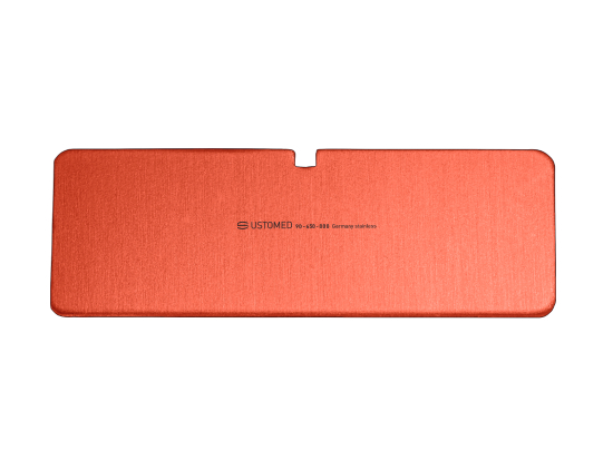 PLAQUE GRAVE POUR CONTAINER ALU, DE STRILISATION. USTOMED