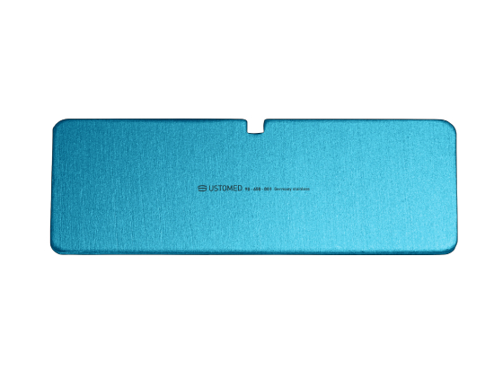 PLAQUE GRAVE POUR CONTAINER ALU, DE STRILISATION. USTOMED