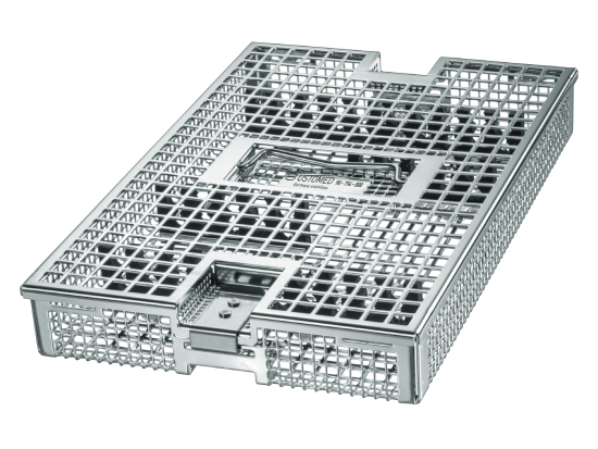 Cassette USTOMED, pour container alu  filtre permanent Pasteur USTOMED