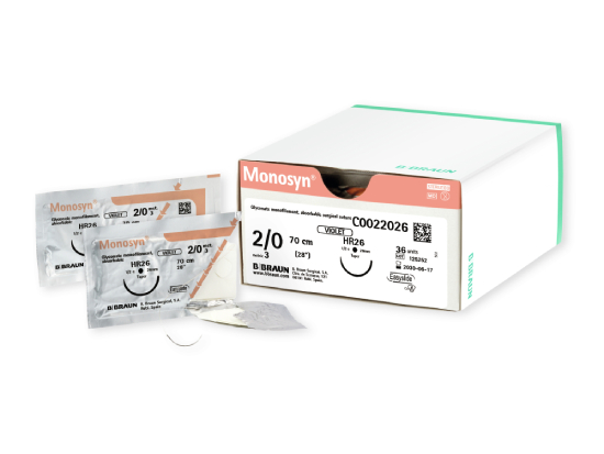 MONOSYN - 5-0 1/2C 13MM Ronde - 70CM