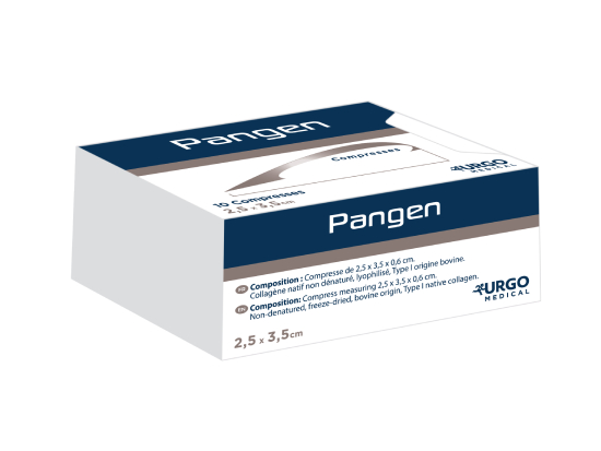 PANGEN - Compresse hmostatique rsorbable en collagene